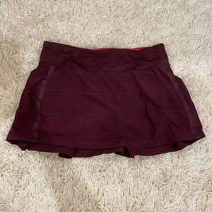 Lululemon pace rival mid-rise skort